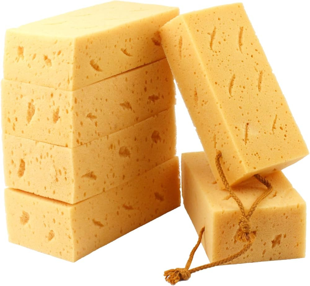 Huvai 6 Pack Car Wash Sponges Large Sponges for Washing Car Cleaning Sponge Multi-Functional Clea... | Amazon (US)