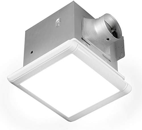 Homewerks 7145-80V-HS Dual Speed Bathroom Exhaust Fan with Integrated Dimmable LED and Automating Hu | Amazon (US)