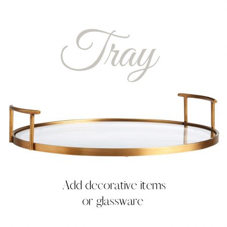 Tray
Bleecker Glass Bar Tray
Good and glass tray 


#LTKGiftGuide #LTKhome #LTKunder100