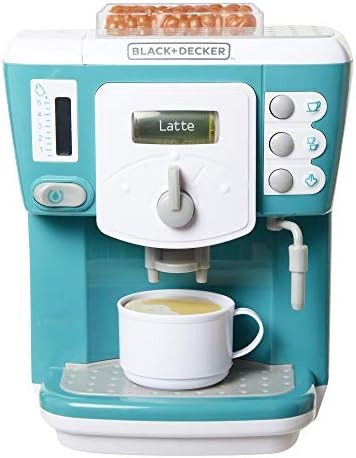 BLACK+DECKER Junior Coffee Maker Role Play Pretend Kitchen Appliance for Kids with Realistic Acti... | Amazon (US)