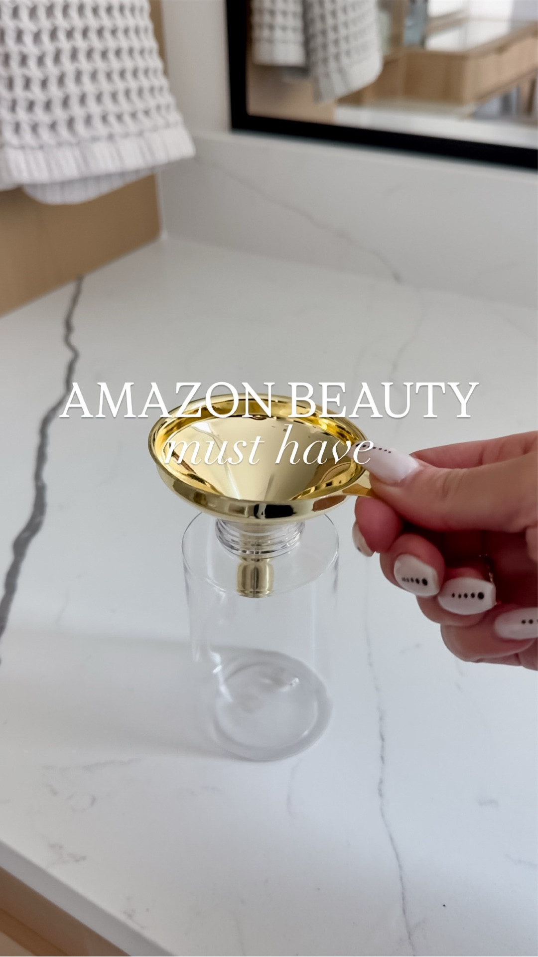 
These pump bottle dispensers are great for cosmetic liquids like makeup remover, micellar water and nail polish remover! 😘❤️

#amazonbeauty #amazonhome #thesistershoppers #asmr #beautyfavorites

#LTKTravel #LTKHome