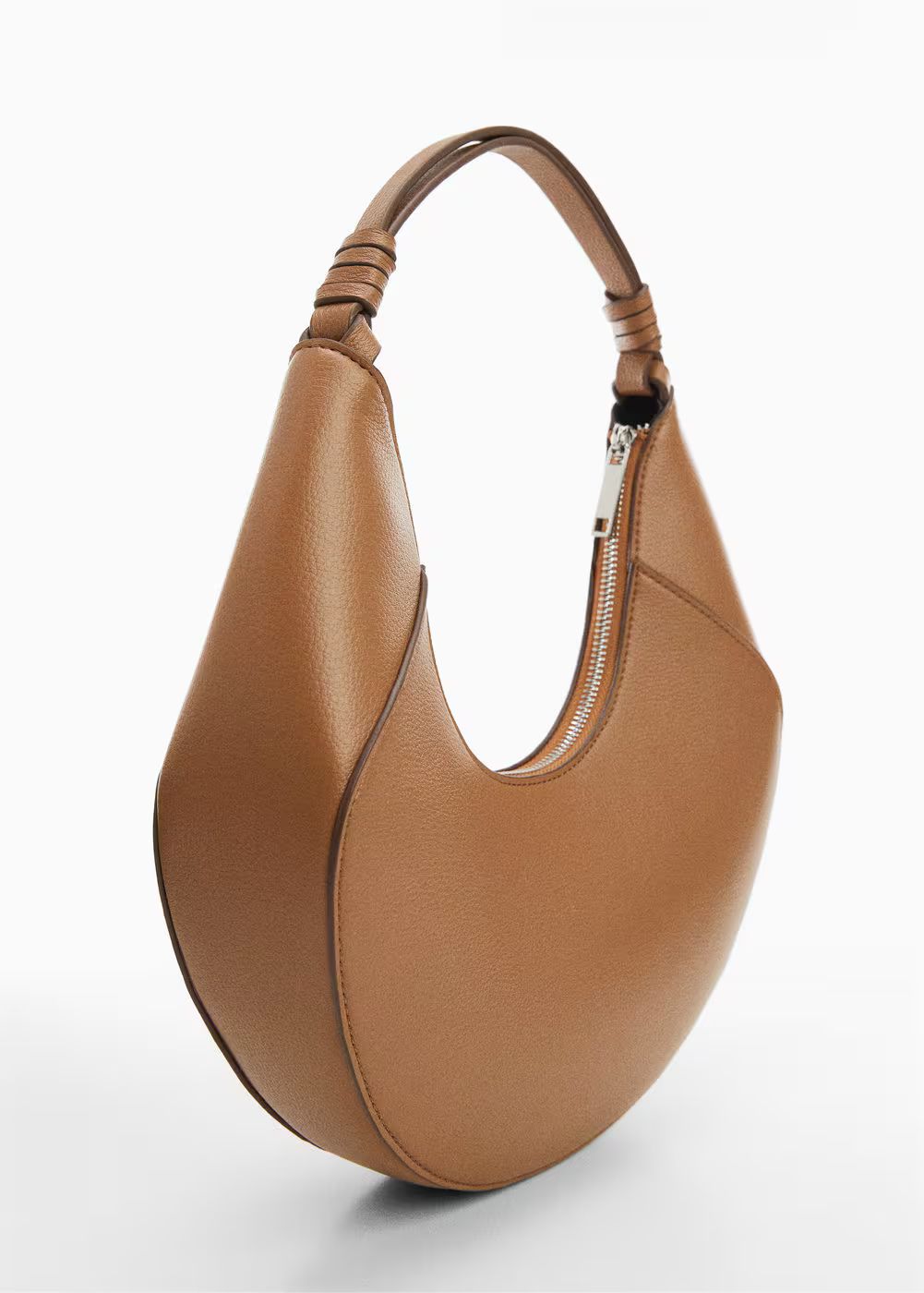 Leather-effect shoulder bag -  Women | Mango USA | MANGO (US)