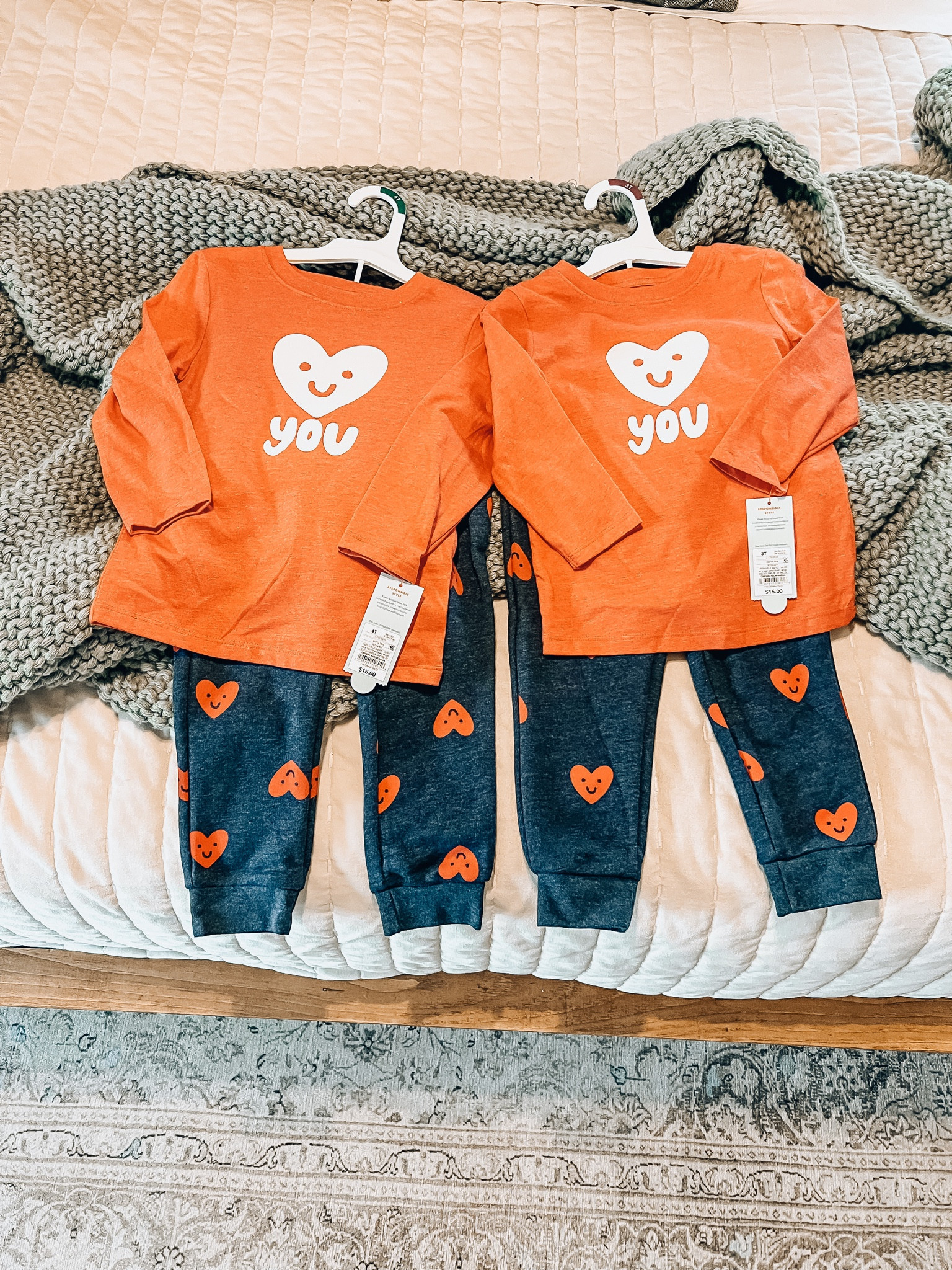Cozy Valentine’s Day outfit for littles ♥️🤍 

We grabbed these for Lily & Mavy how cute are they?! Allllll the hearts for this heart family. ♥️♥️♥️

#LTKkids #LTKfit #LTKunder50