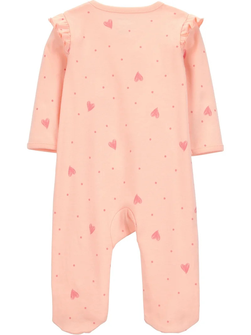 Carter's Child of Mine Baby Girl Sleep 'N Play, One-Piece, Sizes Premie-6/9 Months | Walmart (US)