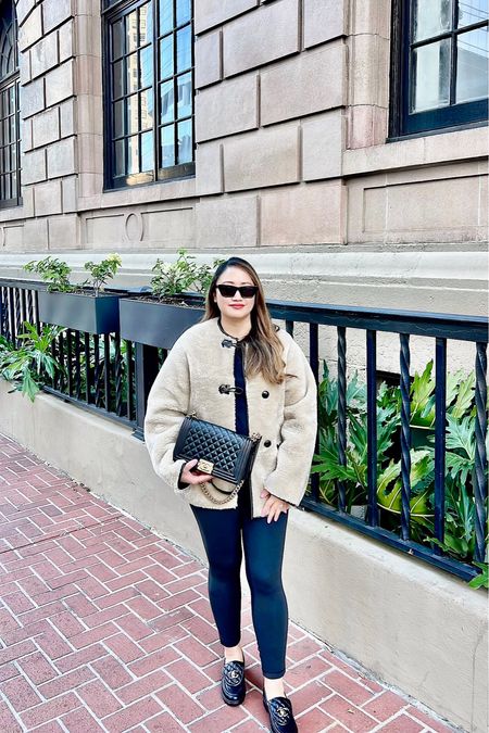 My favorite winter coat with my Chanel loafers, Saint Laurent sunglasses, and Chanel Boy bag.

#LTKSeasonal #LTKitbag #LTKMostLoved