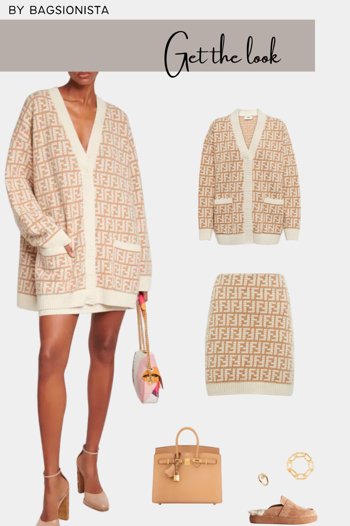 Perfect monochrome logomania look. Subtle yet at a statement with these beige and cream colors 🤍🤎 #logomania #fendi #beige #neutralaestethic #casualchic #softelegance #falllook #outfitforfall

#LTKstyletip #LTKeurope #LTKSeasonal