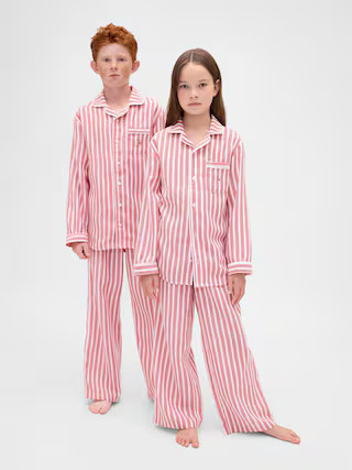 Kids Recycled Flannel PJ Set | Gap (US)