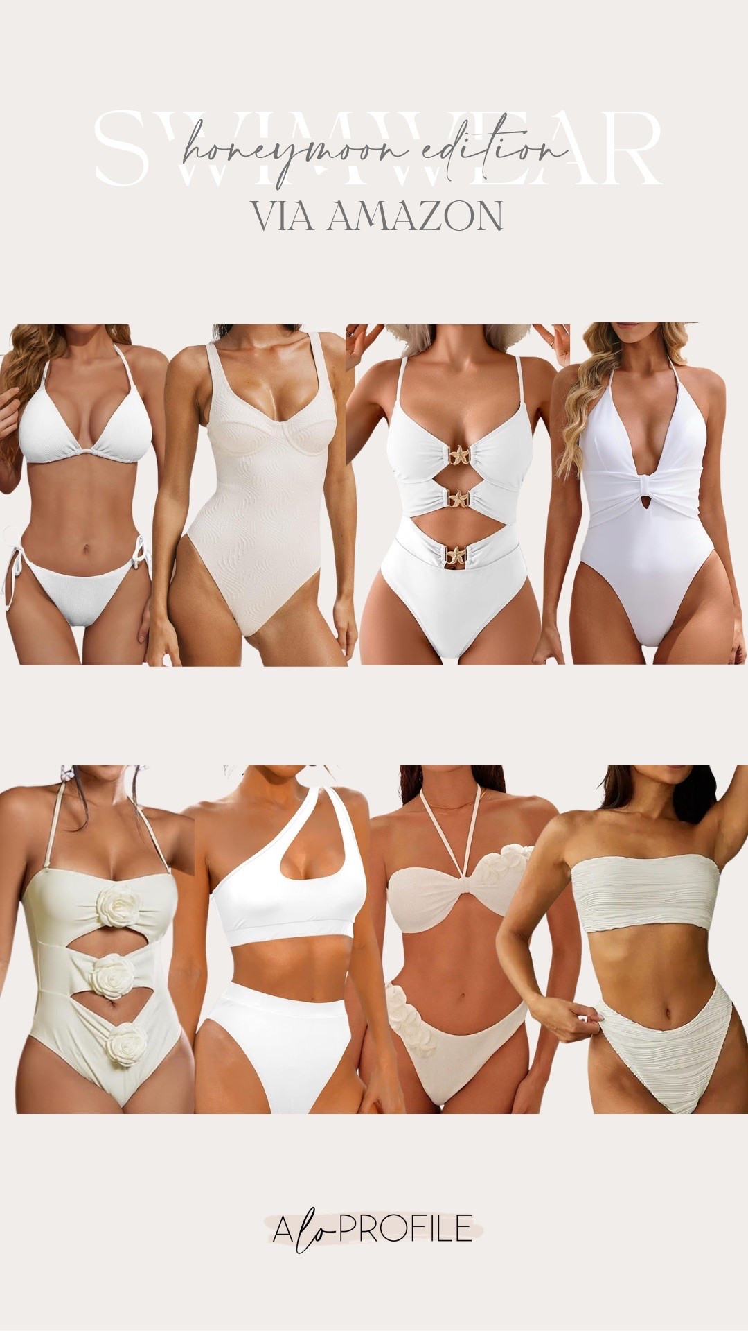 Amazon Swimwear Under $100 // swimwear, swimsuits, neutral swimsuits, neutral swimwear, vacay style, resort wear, beach wear, beach outfit, beach vacation, summer outfits, summer style