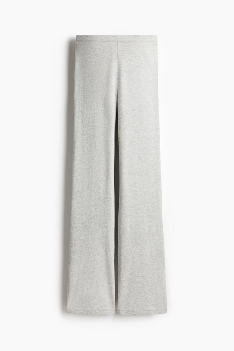 H & M - Flared Leggings - Gray | H&M (US + CA)