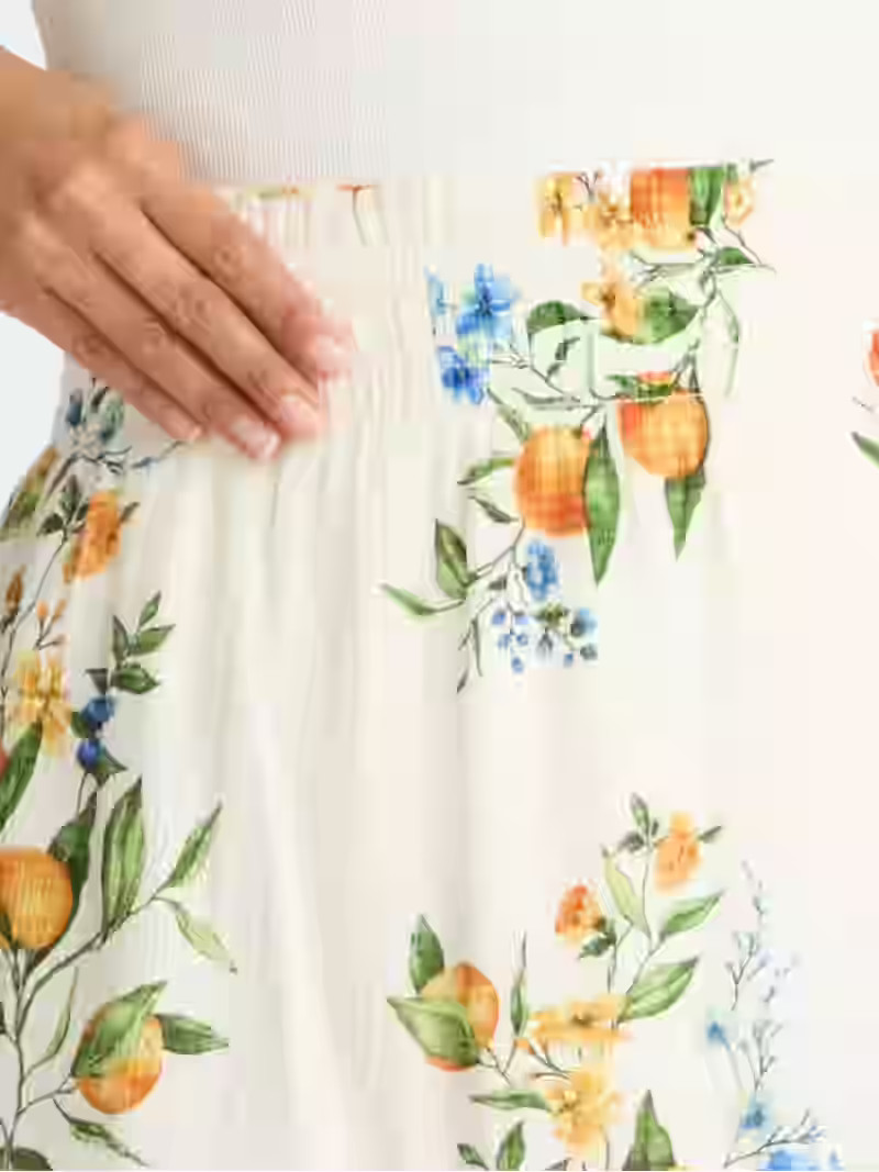 Time and Tru Women's Seersucker Fashion Skirt, Sizes XS-XXXL | Walmart (US)