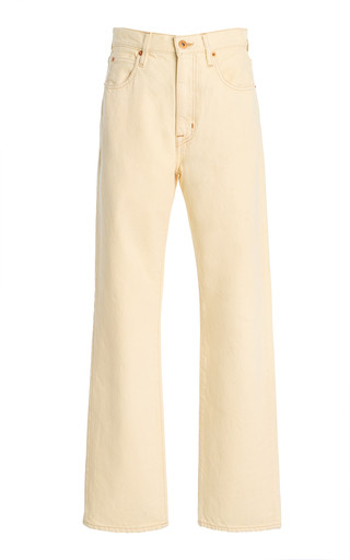 London Rigid High-Rise Straight-Leg Jeans | Moda Operandi (Global)