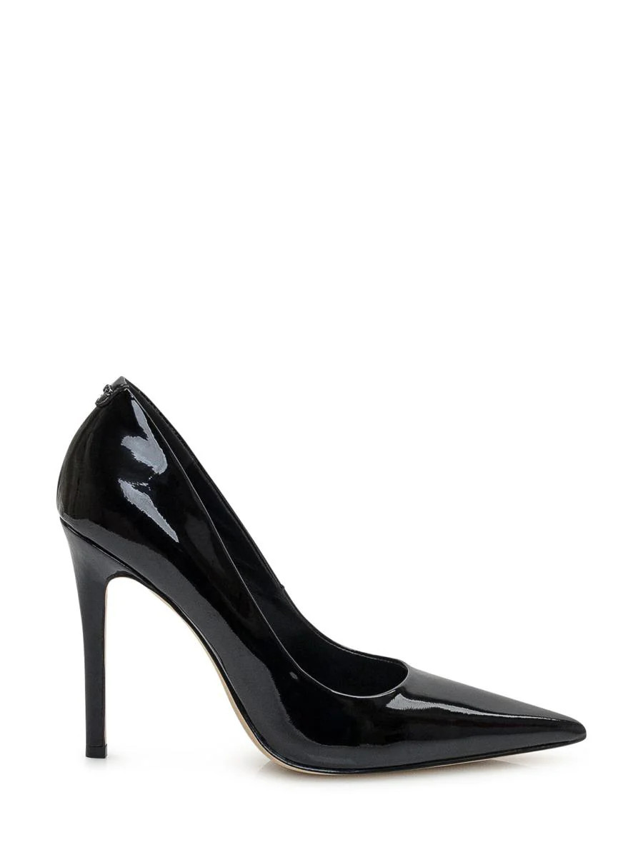Michael Kors Michael Kors Black Pointed Pumps In Patent Leather | Baltini