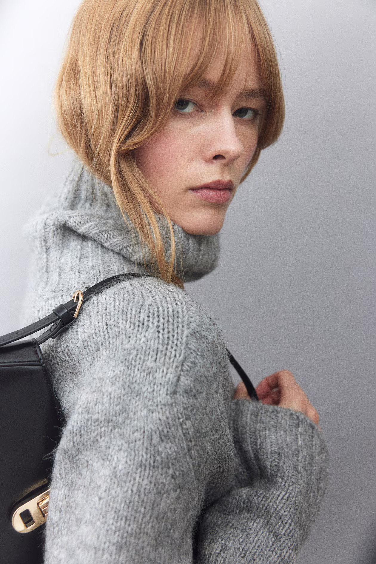 Oversized Rollkragenpullover - Graumeliert - Ladies | H&M AT | H&M (DE, AT, CH, NL, FI)