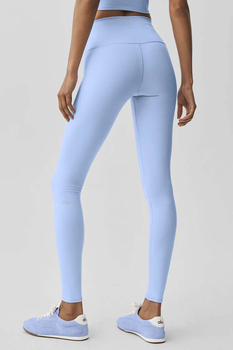 High-Waist Airbrush Legging - Light Provence Blue | Alo Yoga (US)