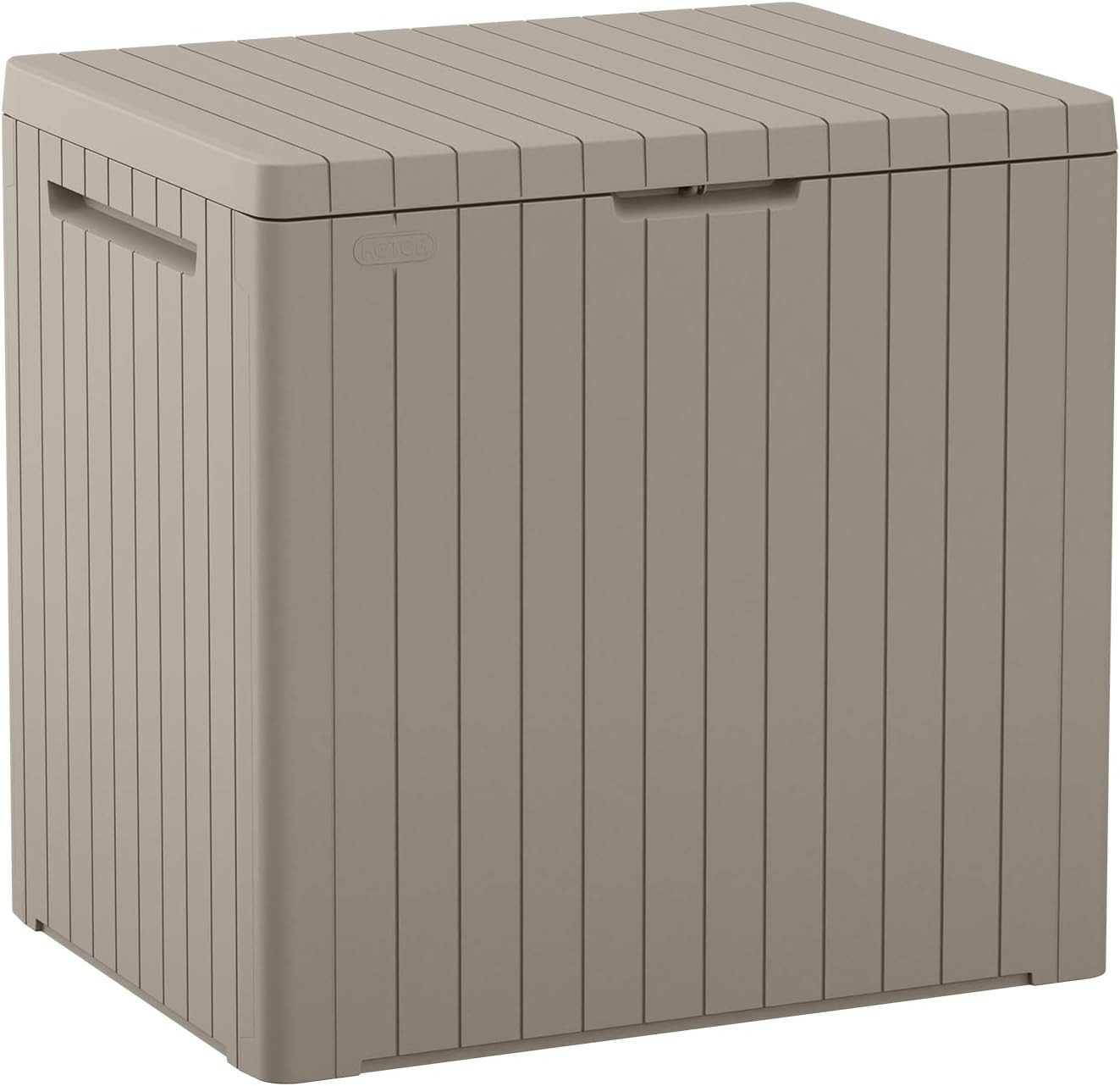 Keter City 30 Gallon Resin Outdoor Storage Box and Patio Furniture Side Table for Pool and Garden... | Amazon (US)