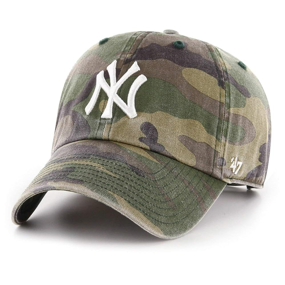 '47 MLB Mens Men's Brand Clean Up Cap One-Size | Amazon (US)