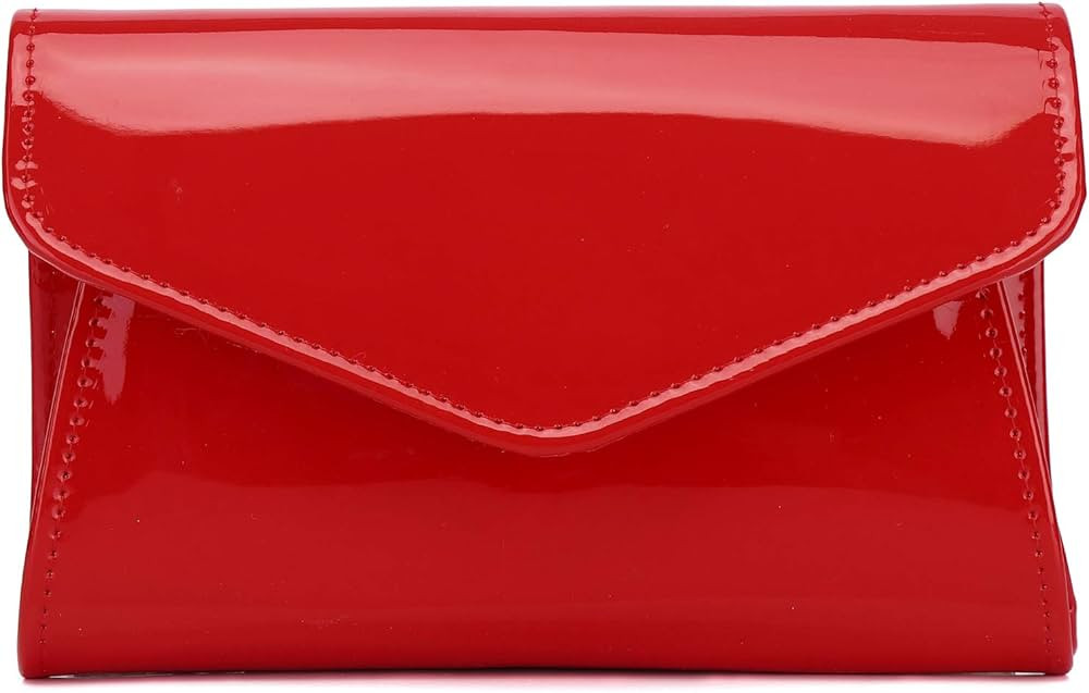 Labair Patent Leather Clutch Evening Bags for Women Wedding Formal Prom Purse Handbag. | Amazon (US)