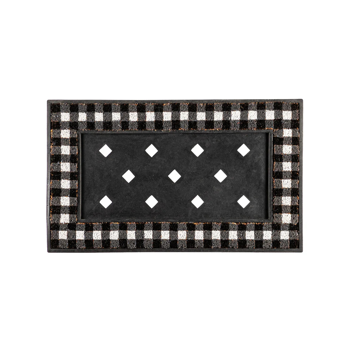 Buffalo Check Coir Sassafras Switch Mat Tray, 30" x 18" | My Evergreen
