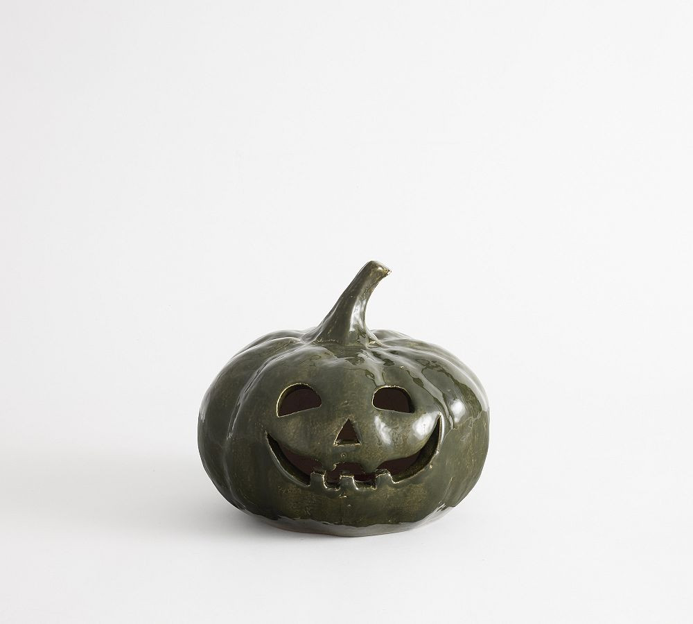 Handmade Terracotta Jack O' Lantern | Pottery Barn (US)