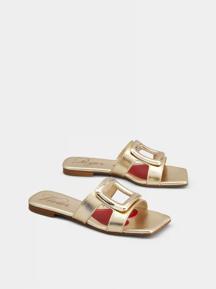 Viv' by the Sea Mules in leather | Roger Vivier US