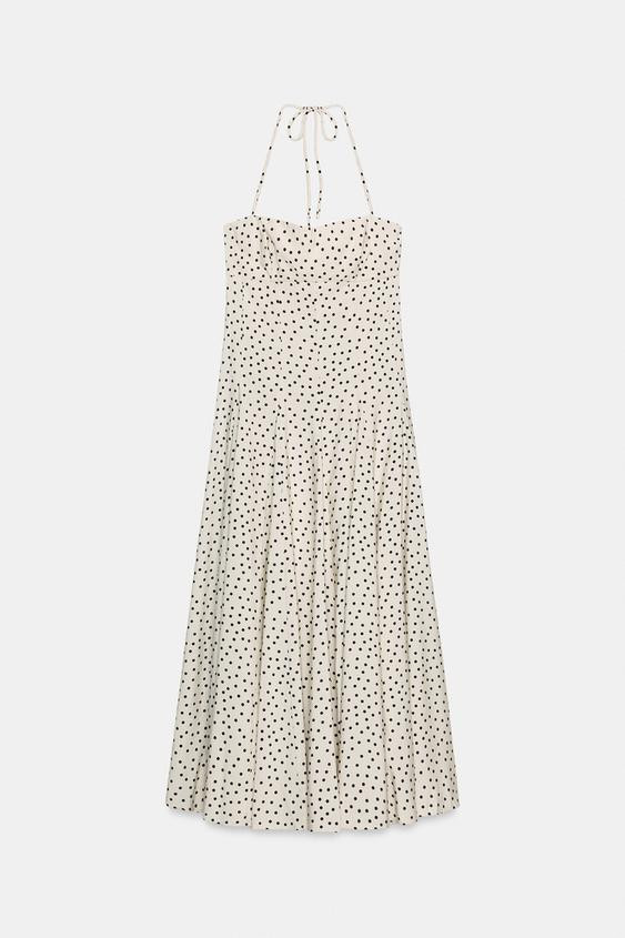 POLKA DOT MIDI DRESS | Zara US