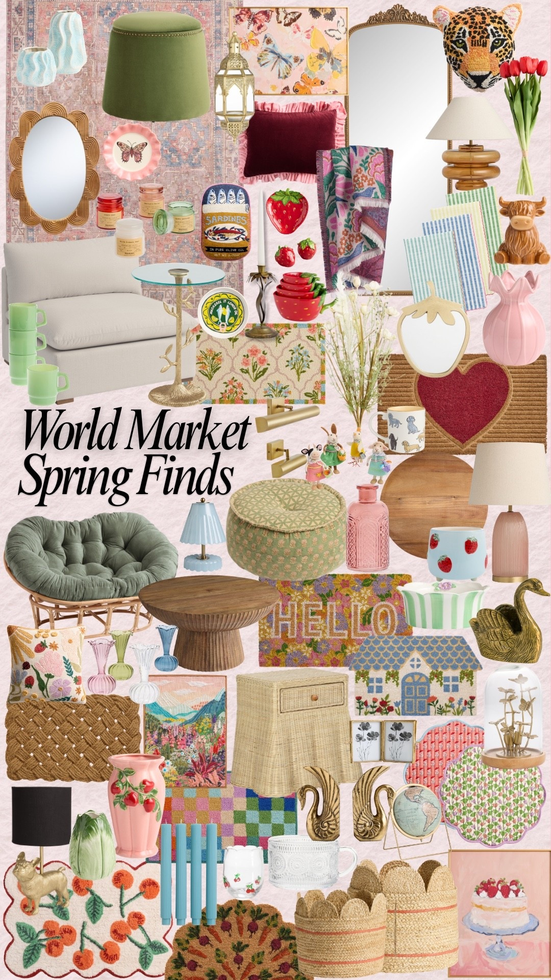 World Market has the absolute CUTEST finds for Spring!! I shopped in person the other day and immediately had to go check out more! 

#LTKmomlife #LTKSeasonal #LTKHome