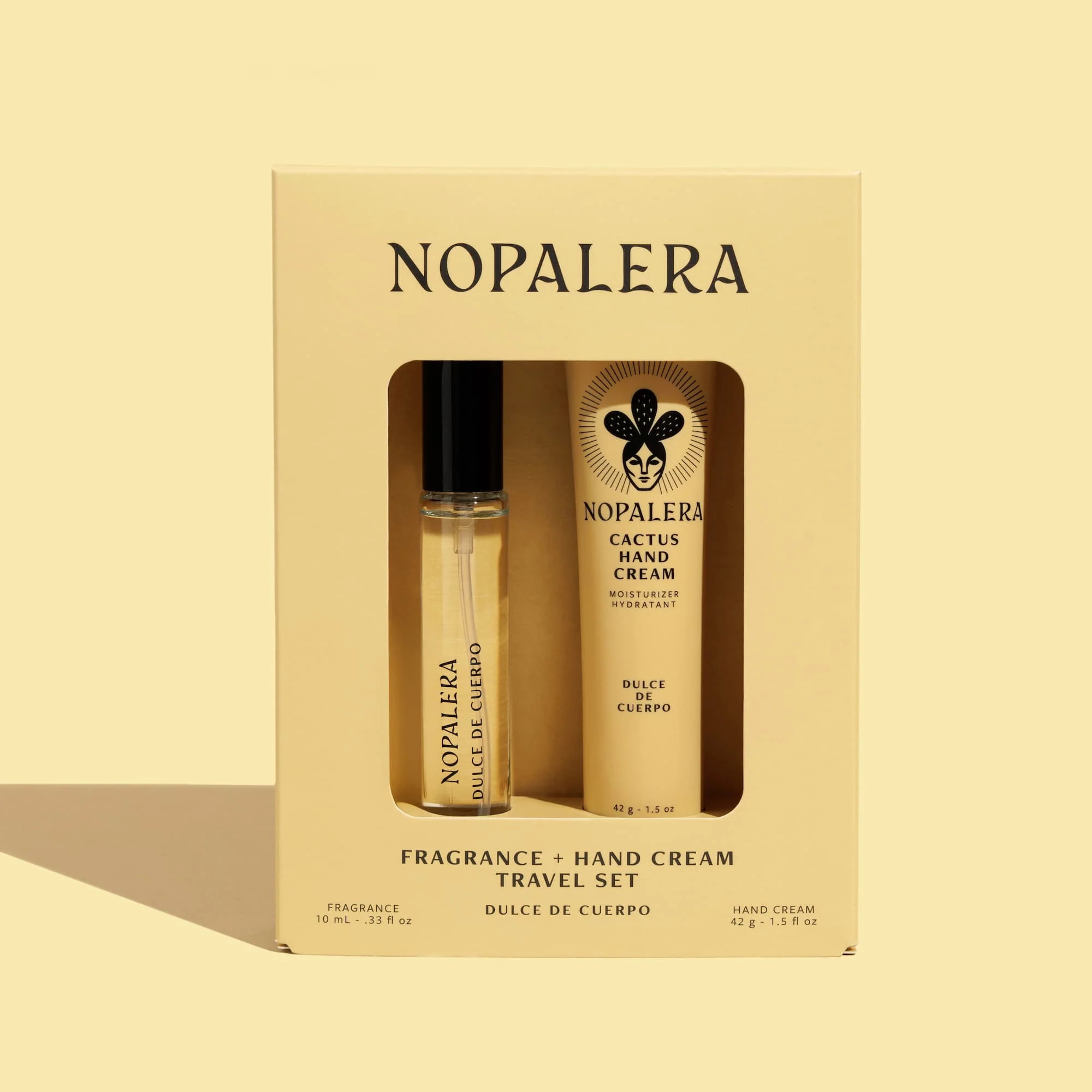 Hand Cream + Travel Fragrance Set - Dulce de Cuerpo | Nopalera