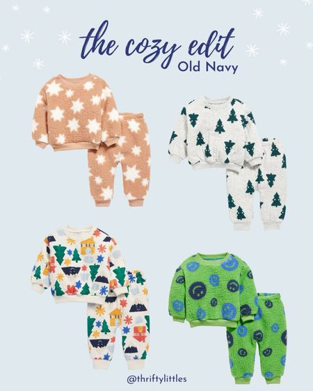The Cozy Edit at Old Navy has us swooning over these top & jogger sets that are sure to keep baby warm this winter!

#LTKkids #LTKbaby