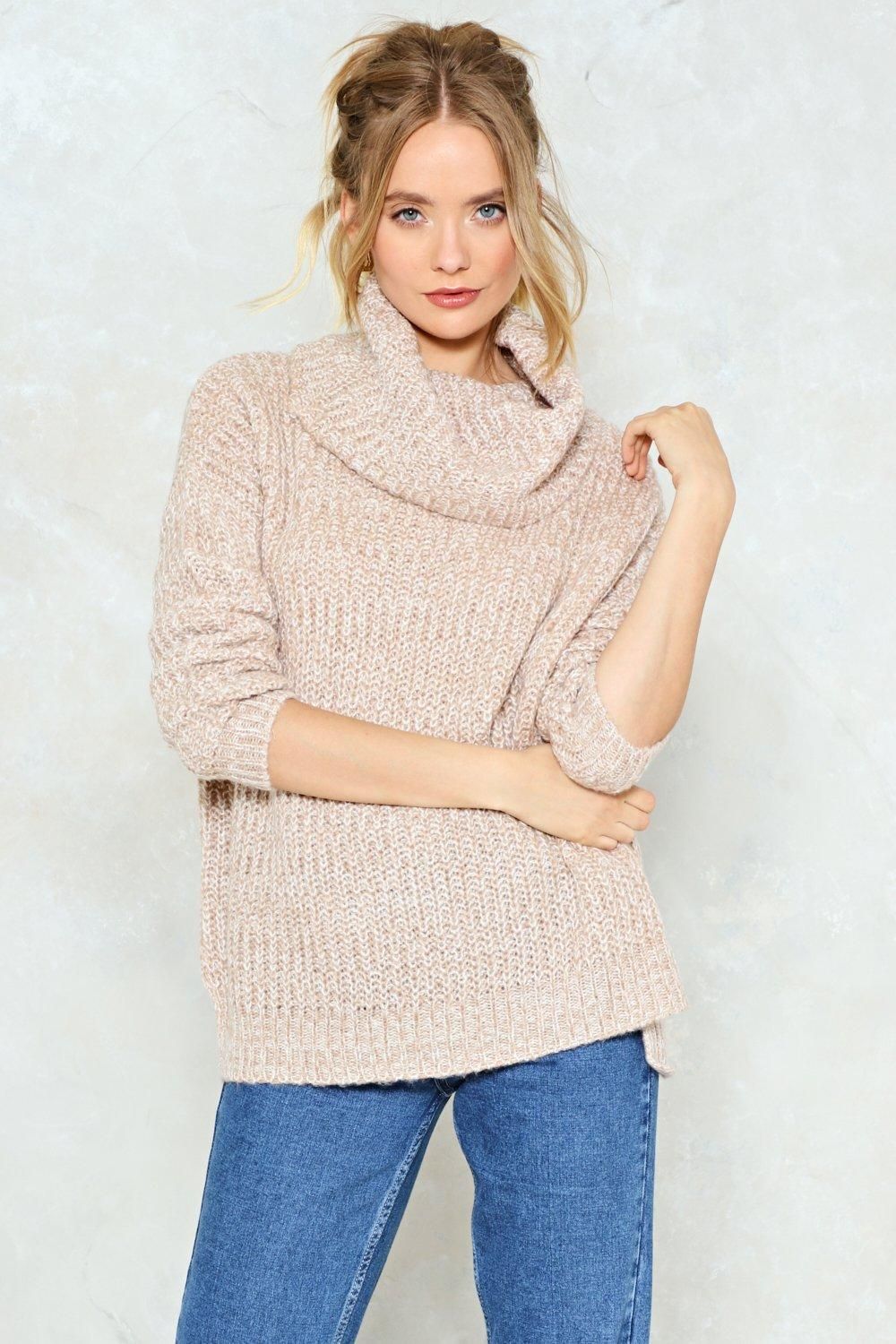 What Knit Takes Turtleneck Sweater | NastyGal (US & CA)
