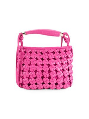 Mini Hazel Woven Top Handle Bag | Saks Fifth Avenue OFF 5TH