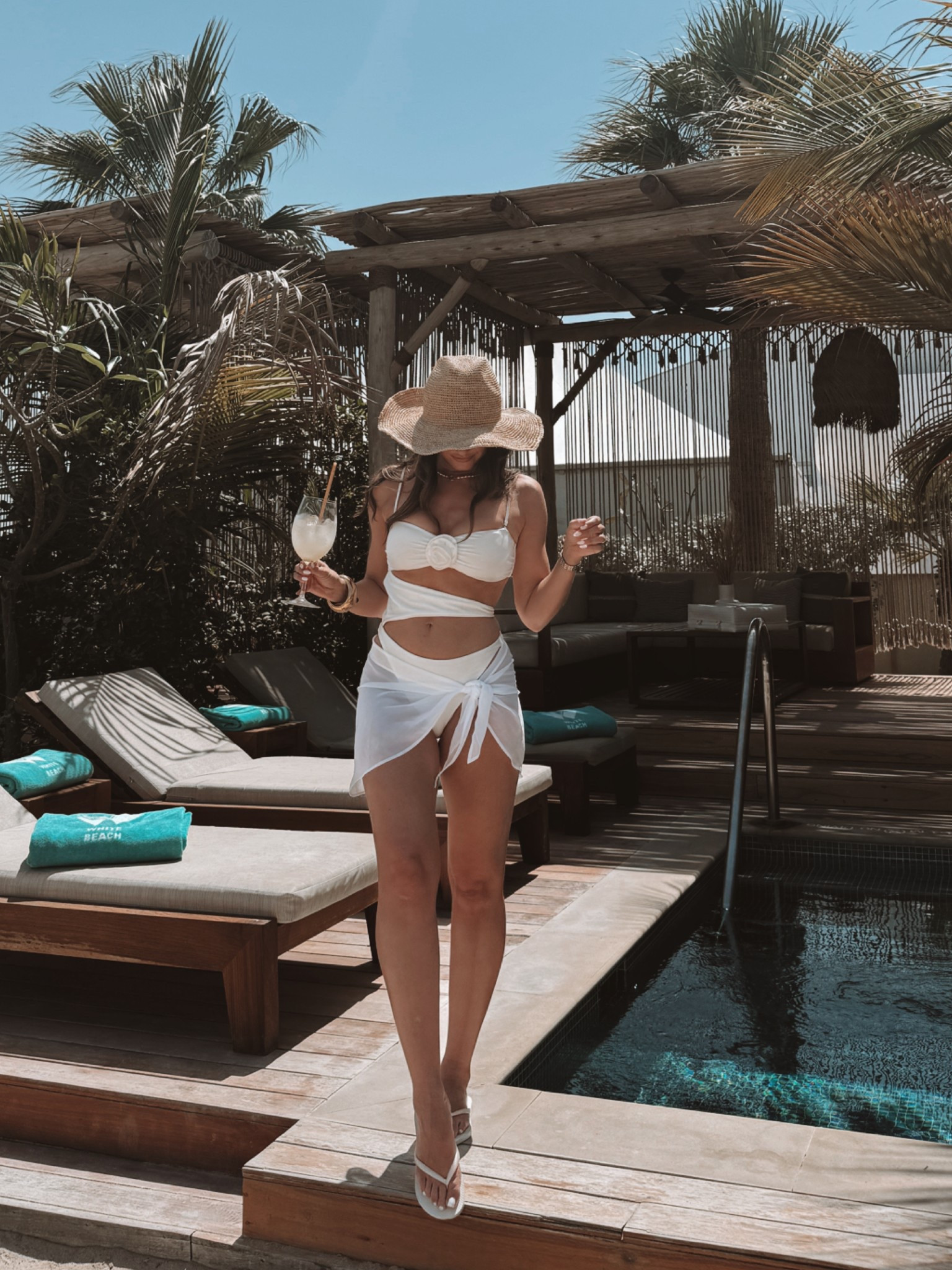 Beach club bridal look🤍💍🥂

#LTKsummer #LTKwedding #LTKswimwear