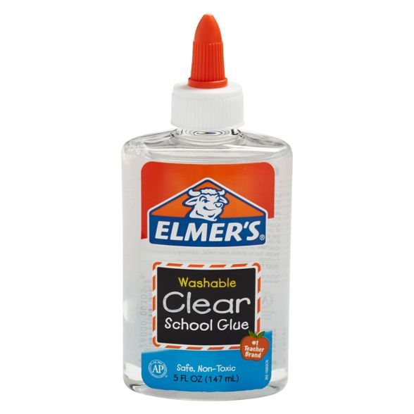Elmer's 5oz Clear School Glue Washable | Target