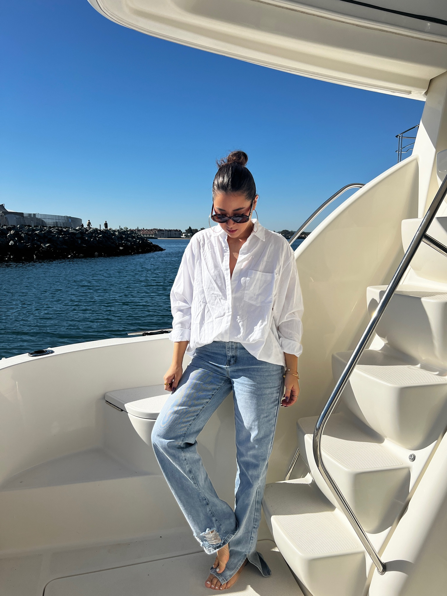 Perfect outfit for a boat day 

#LTKHoliday #LTKGiftGuide #LTKSeasonal