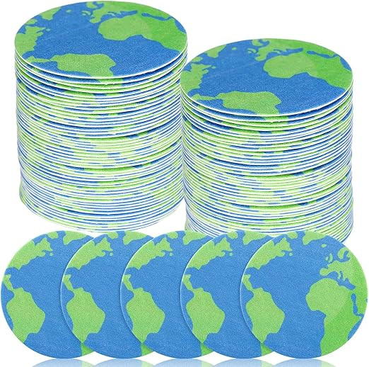 50 Pcs Earth Seed Paper Card Gift 2.1 Inch Earth Day Party Favors Plantable Seed Paper Craft Exch... | Amazon (US)