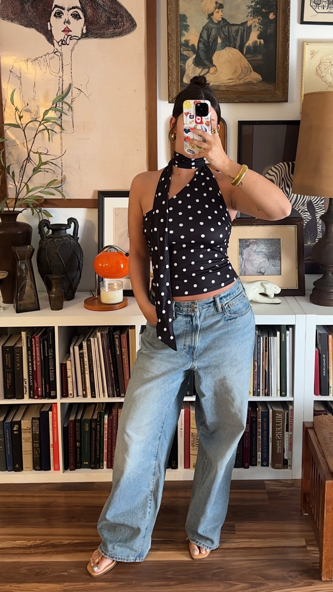 Polka dots >> 😍 outfit inspo, summer tops, summer outfits, polka dot top, baggy jeans, outfit ideas, ootd

#LTKFindsUnder50 #LTKStyleTip #LTKFindsUnder100