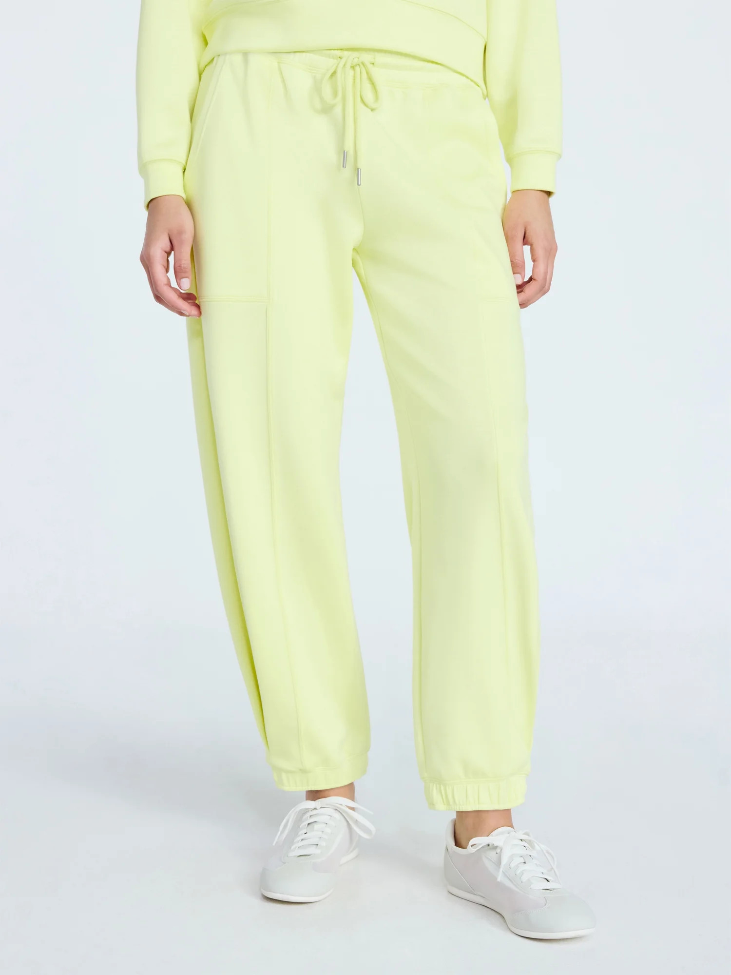 Scoop Women's and Women's Plus New Scubaknit Barrel Pants, Sizes XS-4X | Walmart (US)