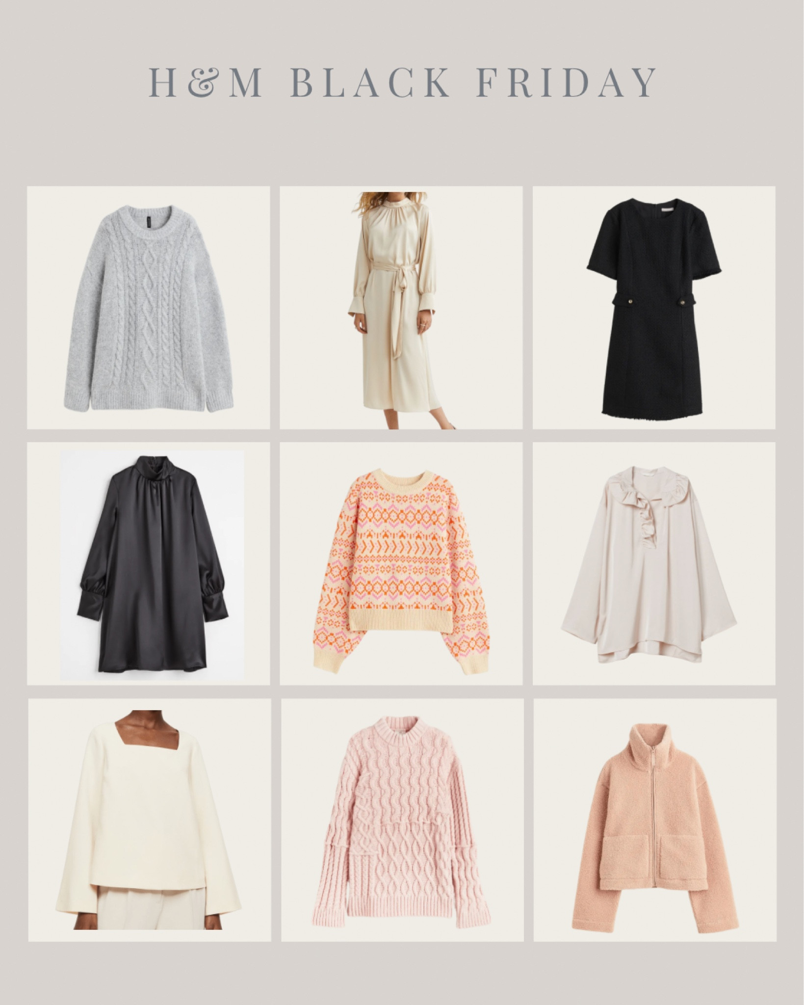 h&m black friday 2022