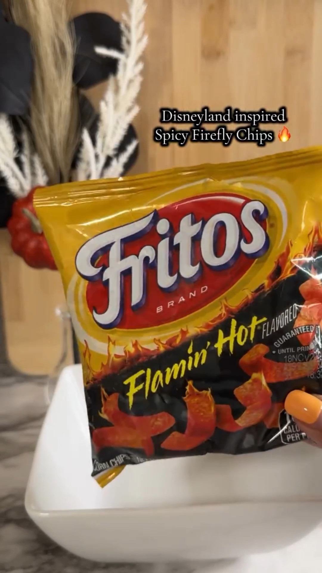 Disneyland inspired spicy firefly chips 🔥
 
Flamin’ Hot Fritos
Chili (my recipe is on my page)
Shredded cheese
Pickled jalapeños
_
@disneyparks @disneyland @mezzetta @flaminhot #disneyland #disneyrecipe #disneyfood #disney #disneyfoodie #fallcontent #fallaesthetic #fall

#LTKSeasonal #LTKHome #LTKTravel