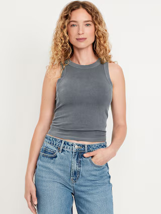 Snug Crop Tank Top | Old Navy (US)