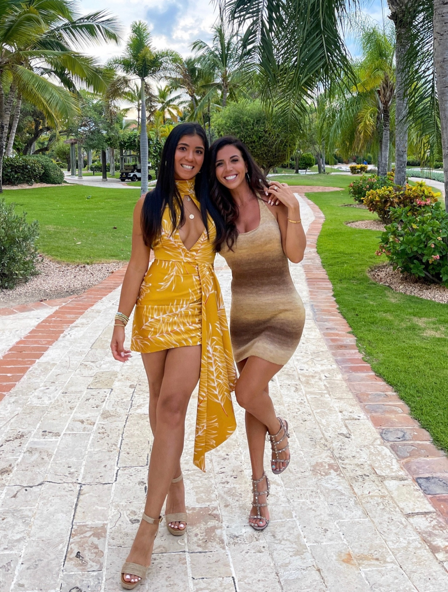 Vacay vibes! I’m wearing an xs and Gianna is wearing a size small in her dress! 

#LTKFind #LTKtravel #LTKsalealert