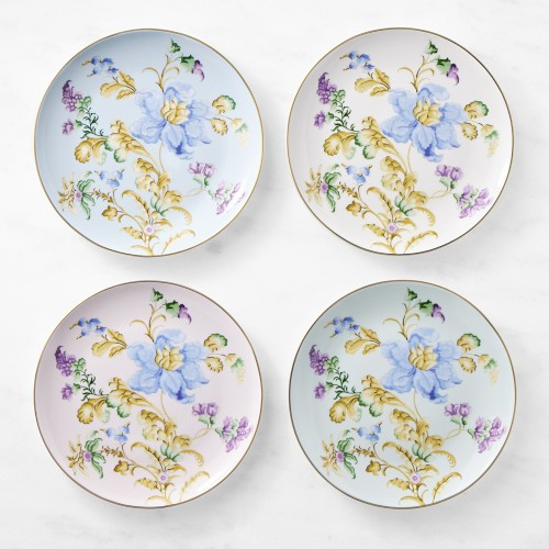 Bridgerton x Williams Sonoma Mixed Dessert Plates, Set of 4 | Williams-Sonoma