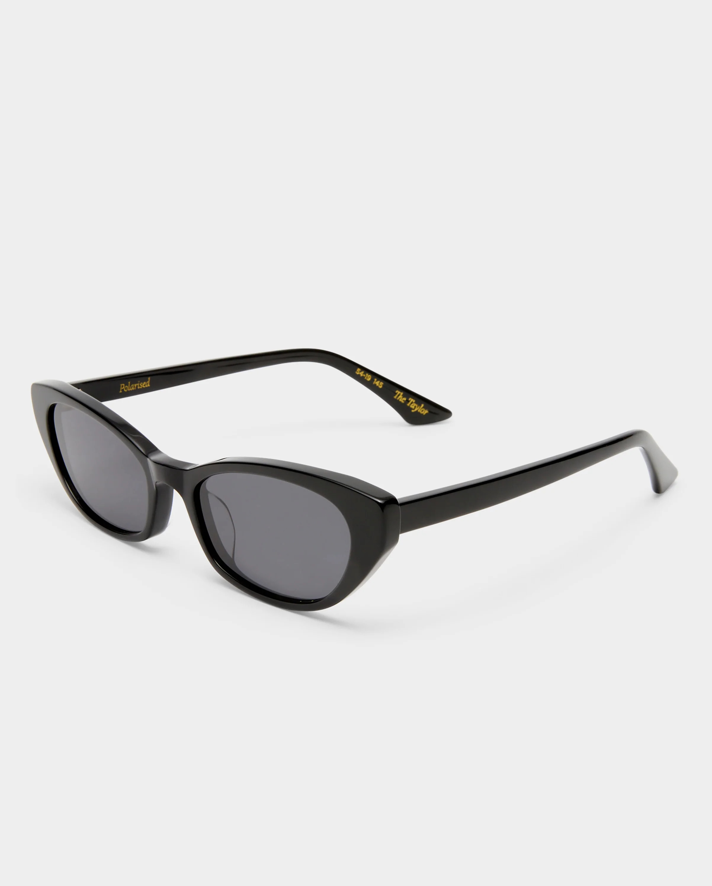 The Taylor Black Female Cat Eye Sunglasses | Luv Lou | Luv Lou