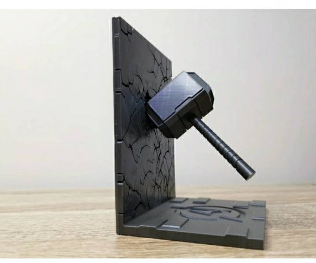 Thor Hammer Mjölnir Bookends Home Decor.home Gift - Etsy | Etsy (US)