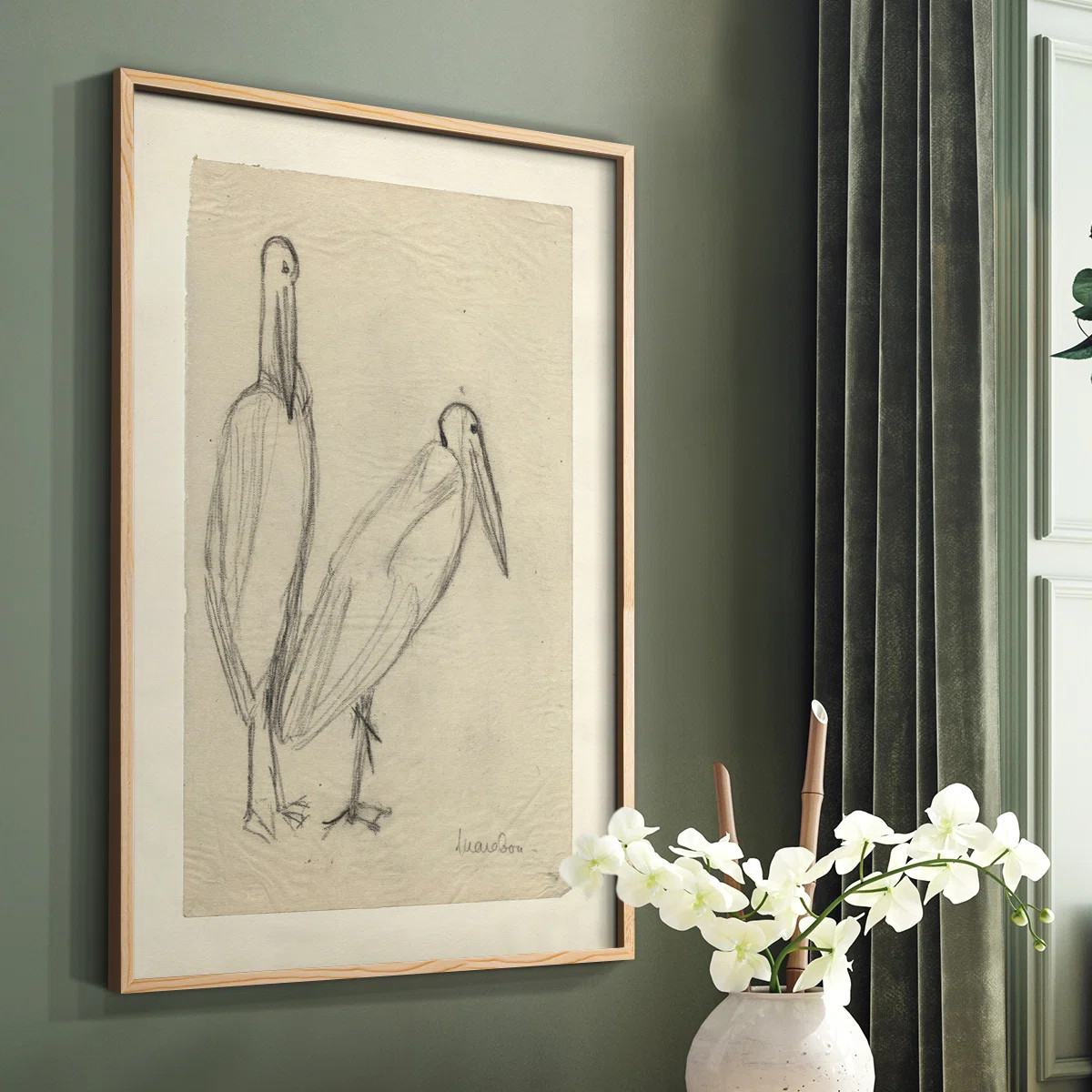 " Vintage Sketch CIII " | Wayfair North America