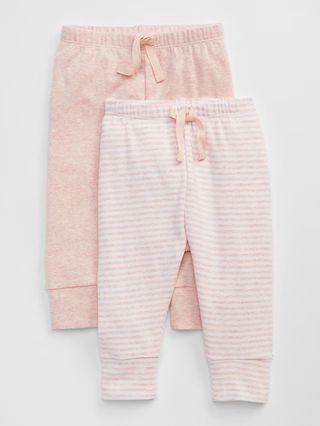 Baby First Favorite Stripe Knit Pants (2-Pack) | Gap (US)