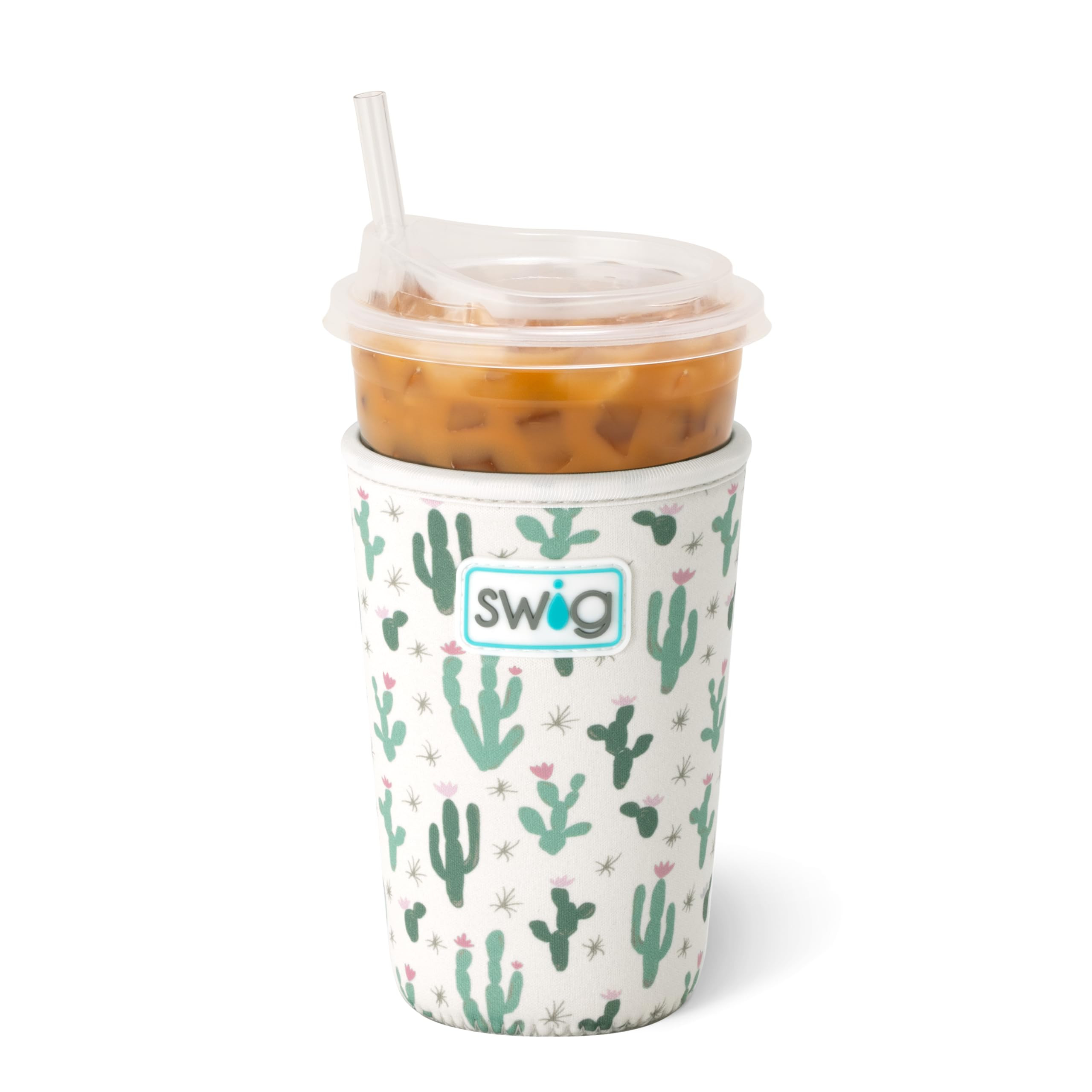 Swig Life Iced Cup Coolie, Standard 22oz Iced Coffee Cup Insulator Sleeve with Handle, Neoprene I... | Amazon (US)