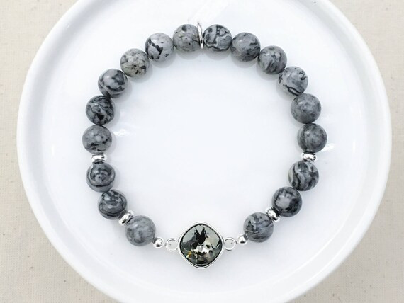 Limited Edition Fog Beaded Braceletsemi Precious Crystal - Etsy | Etsy (US)