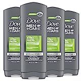 Amazon.com : Dove Men+Care Body Wash for Men's Skin Care Extra Fresh Effectively Washes Away Bact... | Amazon (US)