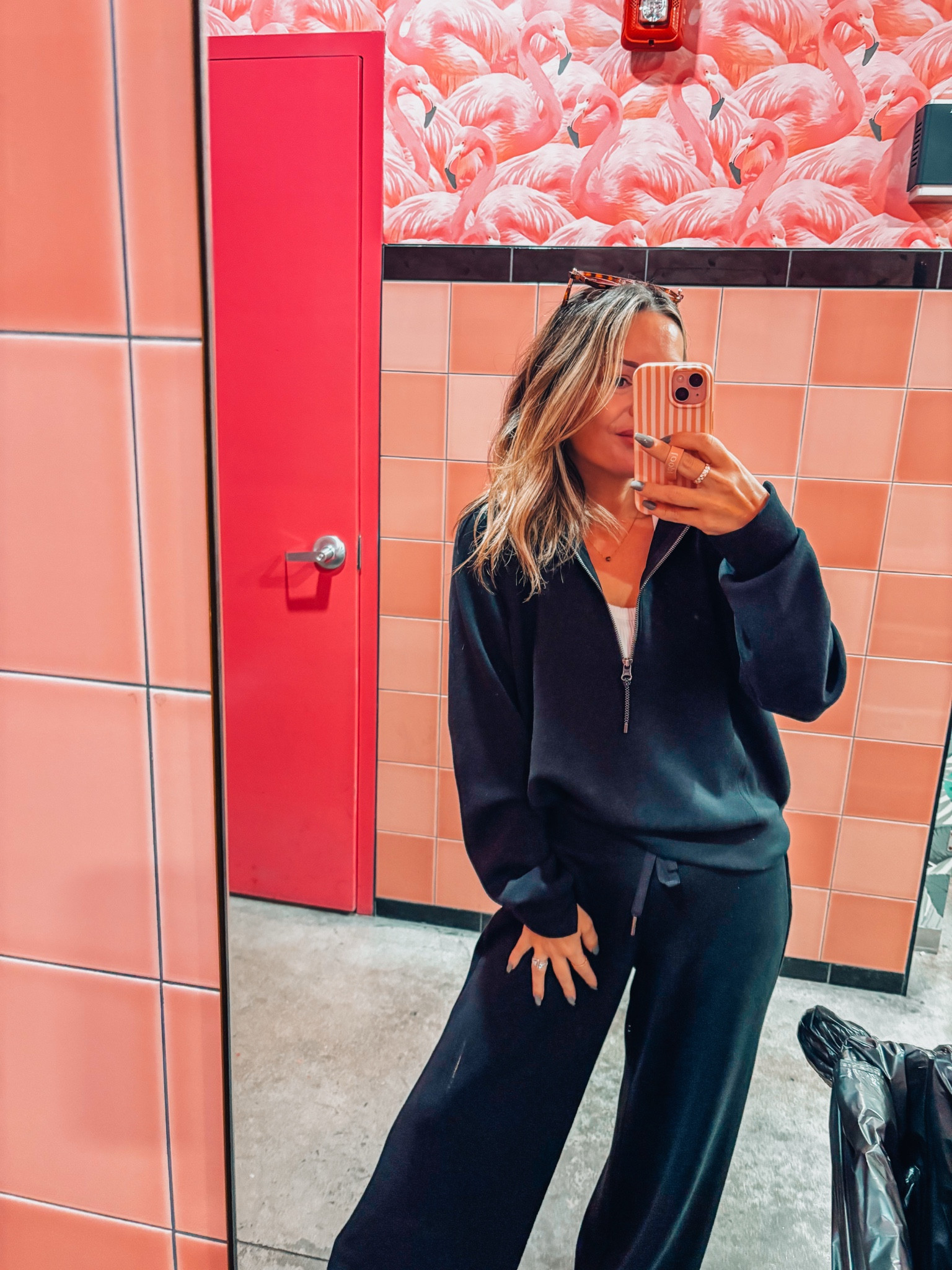 Ahh I love this spanx sweater shirt and pants sooo much! I could live in it!  Best time to buy 🖤

#LTKdayinmylife #LTKstorytime #LTKmorningroutine