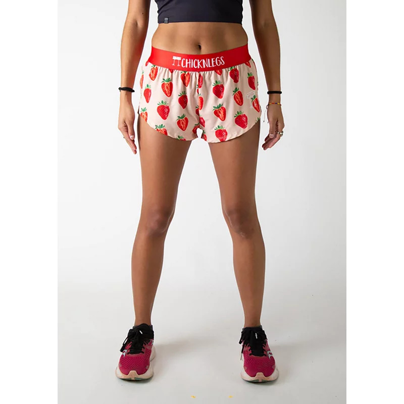 ChicknLegs Women's Stawberry Split Shorts 1.5 in | Academy Sports + Outdoors